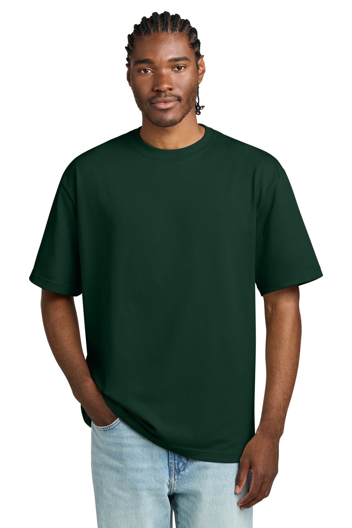 Custom Forest Green Heavyweight V.I.T. Tee DT6065, personalized by SanCanDo Swag in Argyle, TX