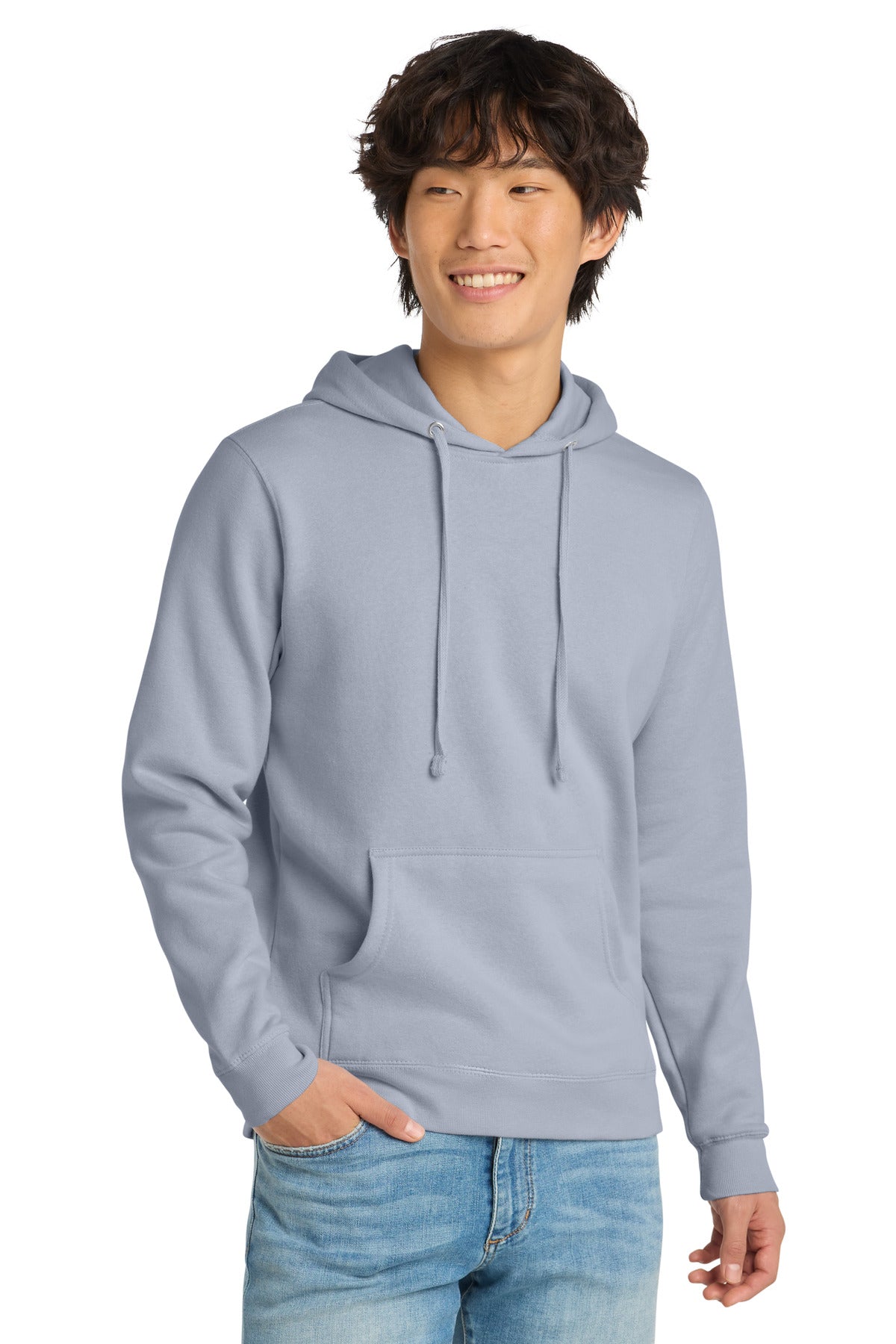 Custom Icelandic Purple V.I.T.Fleece Hoodie DT6100, personalized by SanCanDo Swag in Argyle, TX