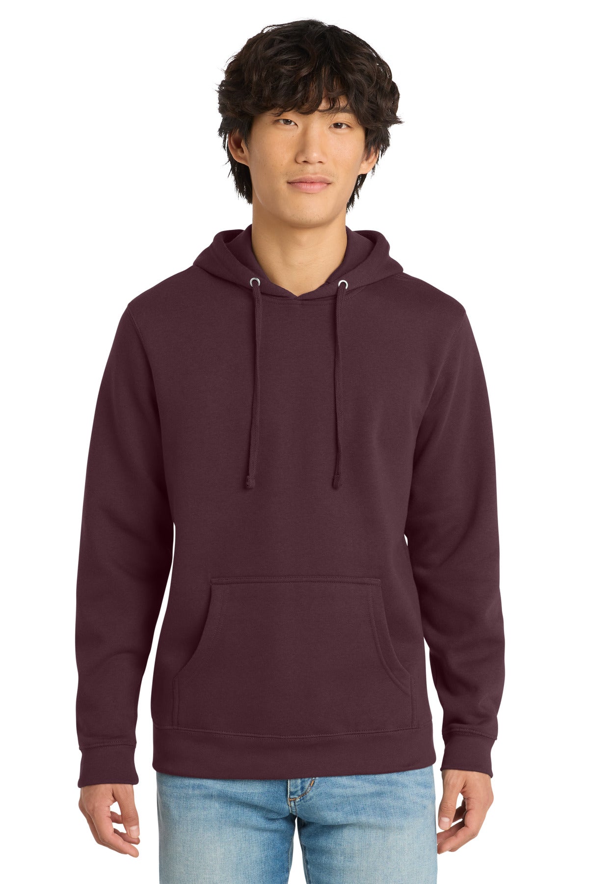 Custom Plum V.I.T.Fleece Hoodie DT6100, personalized by SanCanDo Swag in Argyle, TX