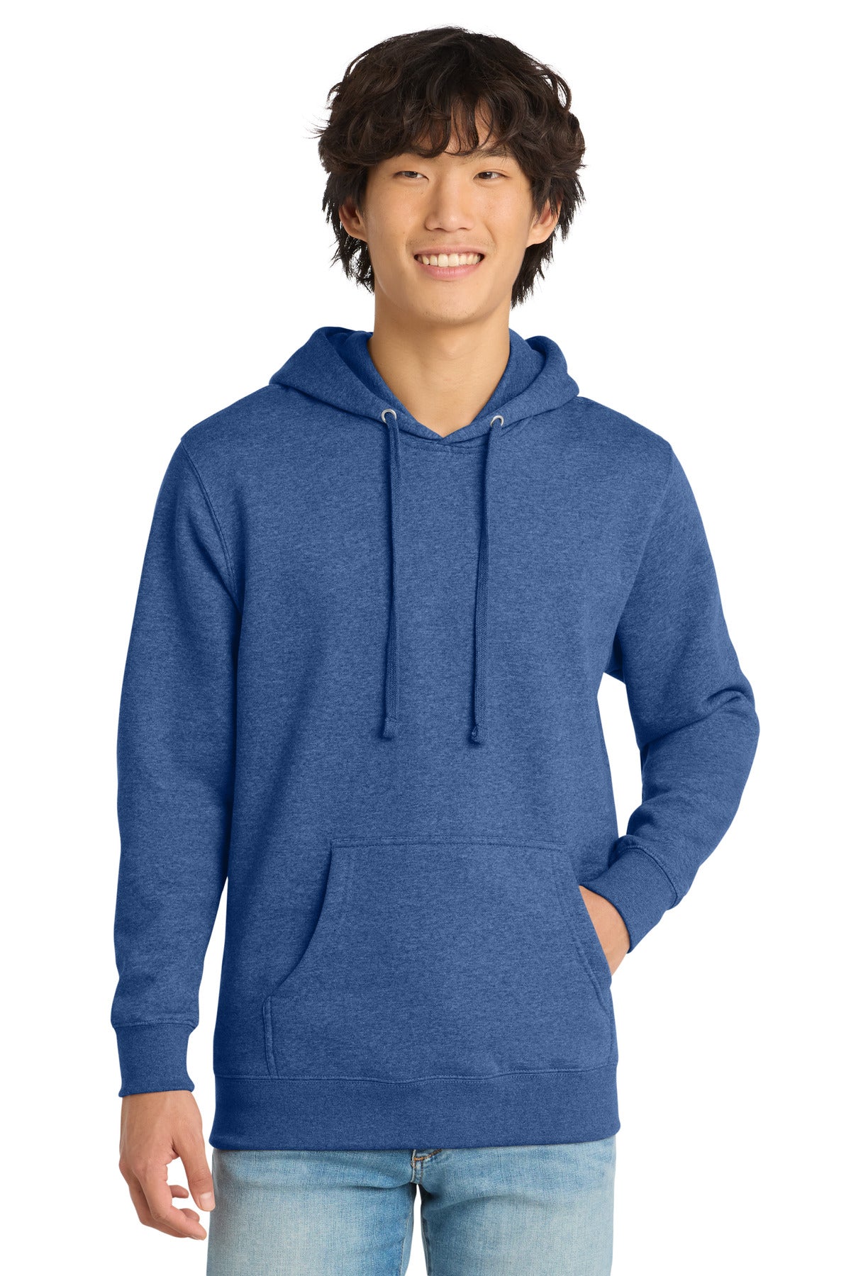 Custom Royal Frost V.I.T.Fleece Hoodie DT6100, personalized by SanCanDo Swag in Argyle, TX