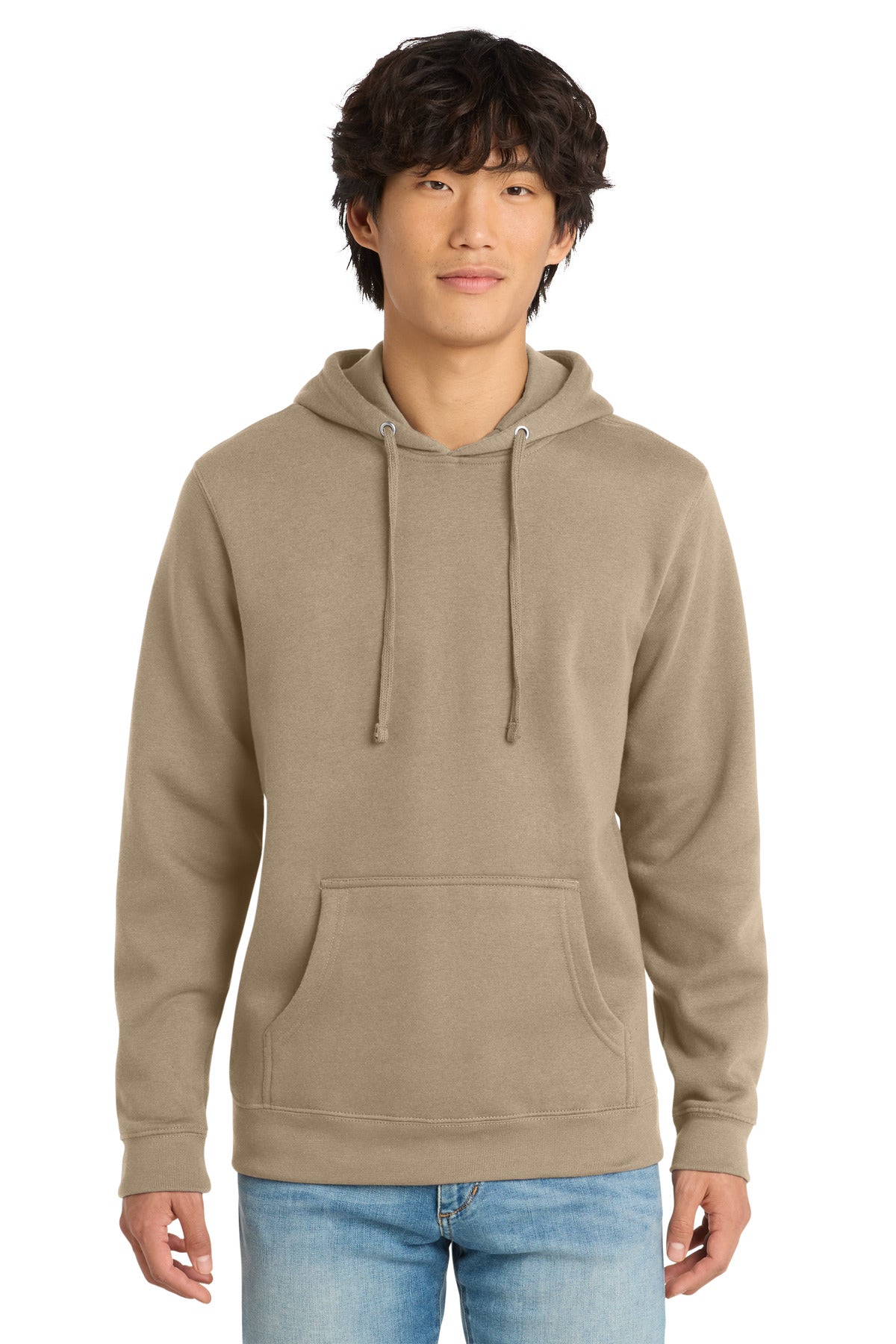 Custom Desert Tan V.I.T.Fleece Hoodie DT6100, personalized by SanCanDo Swag in Argyle, TX