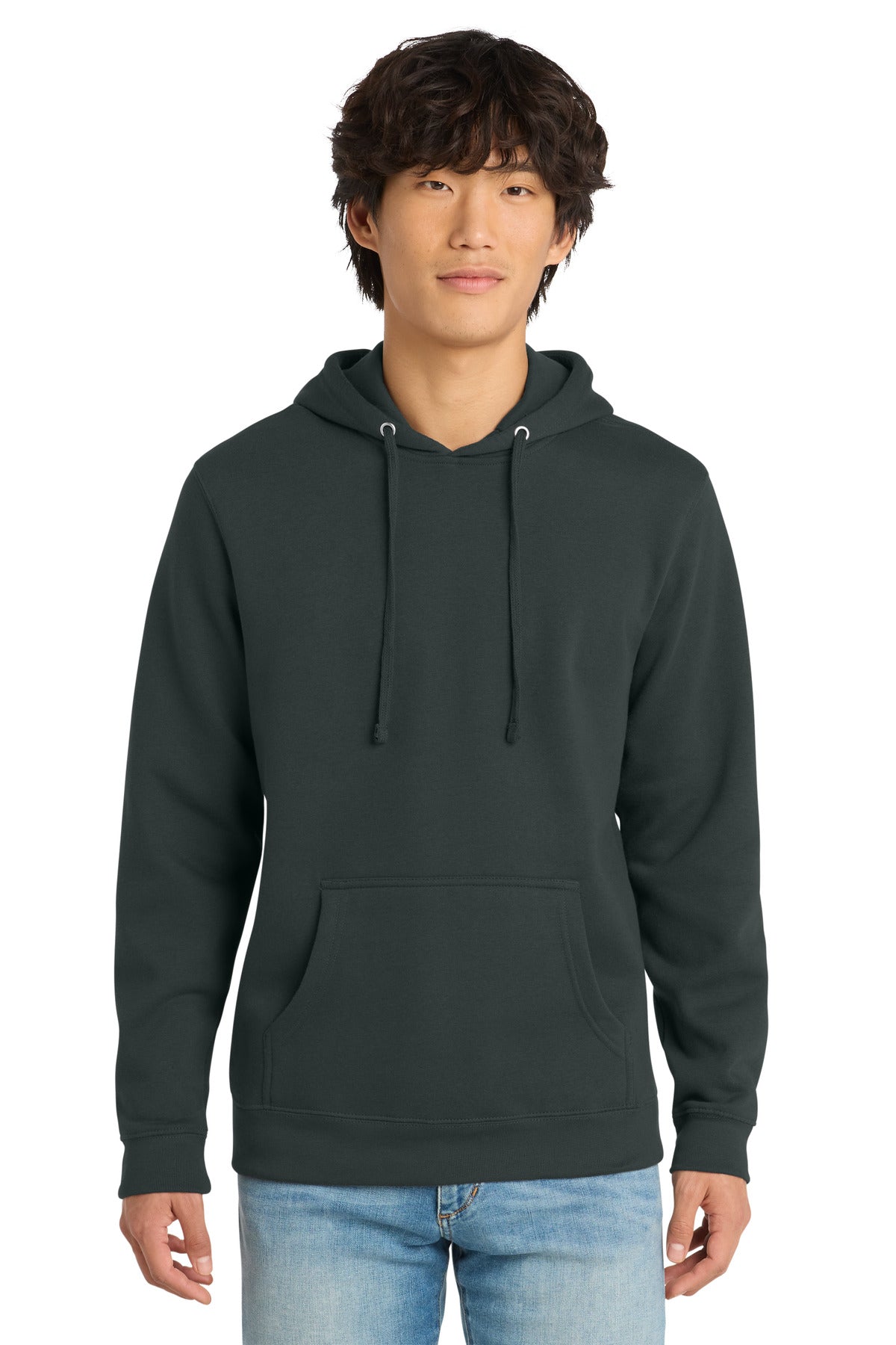 Custom Charcoal V.I.T.Fleece Hoodie DT6100, personalized by SanCanDo Swag in Argyle, TX