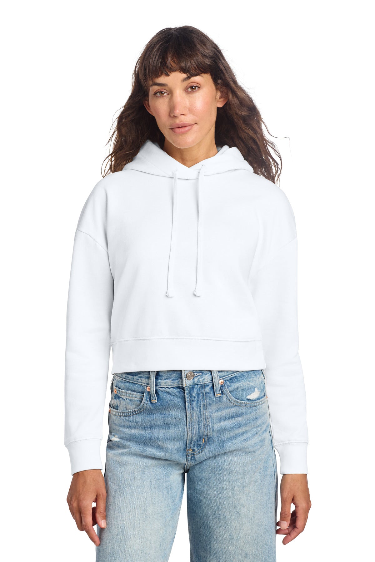 Custom White Women's V.I.T. Fleece Hoodie DT6101, personalized by SanCanDo Swag in Argyle, TX