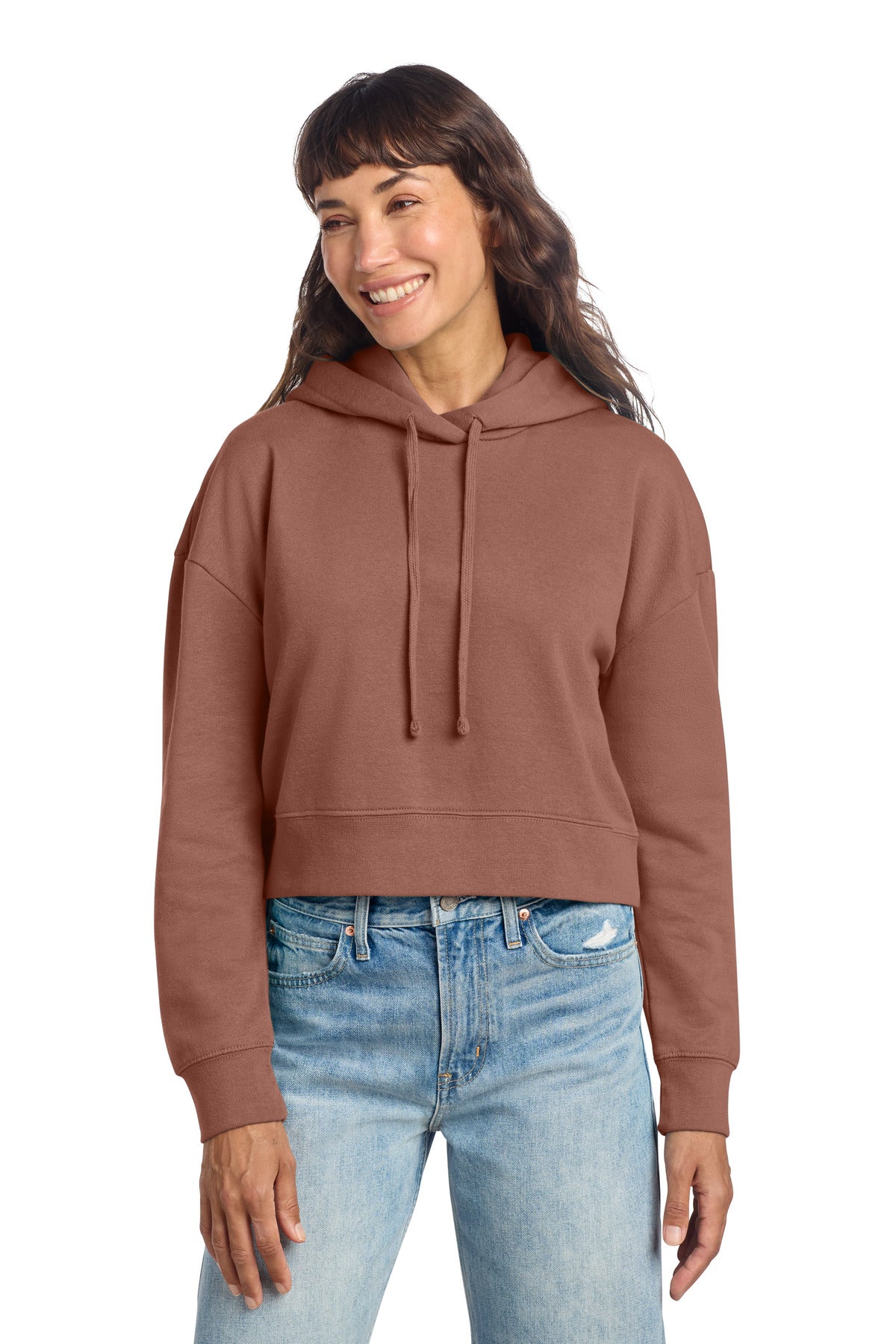 Custom Desert Rose Women's V.I.T. Fleece Hoodie DT6101, personalized by SanCanDo Swag in Argyle, TX