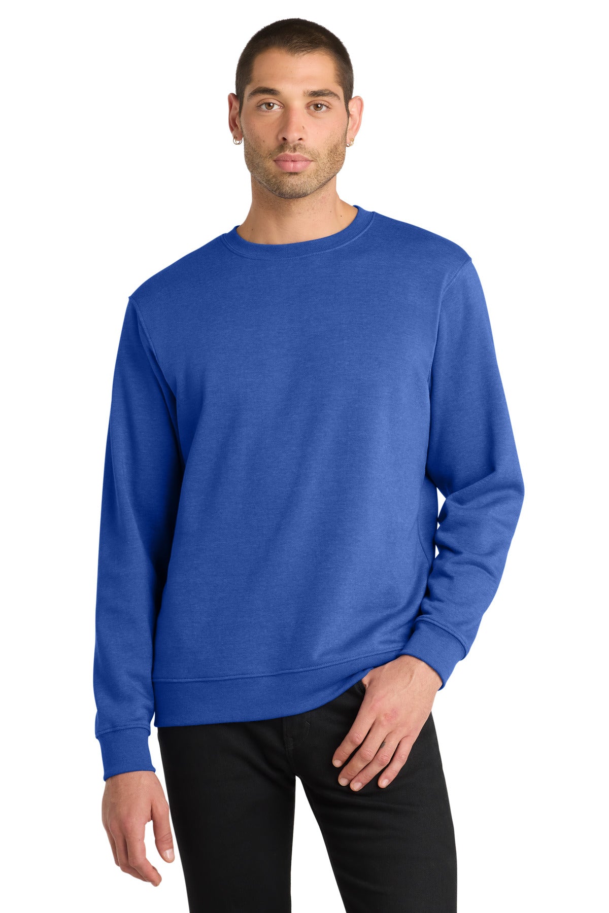 Custom Royal Frost V.I.T.Fleece Crew DT6104, personalized by SanCanDo Swag in Argyle, TX