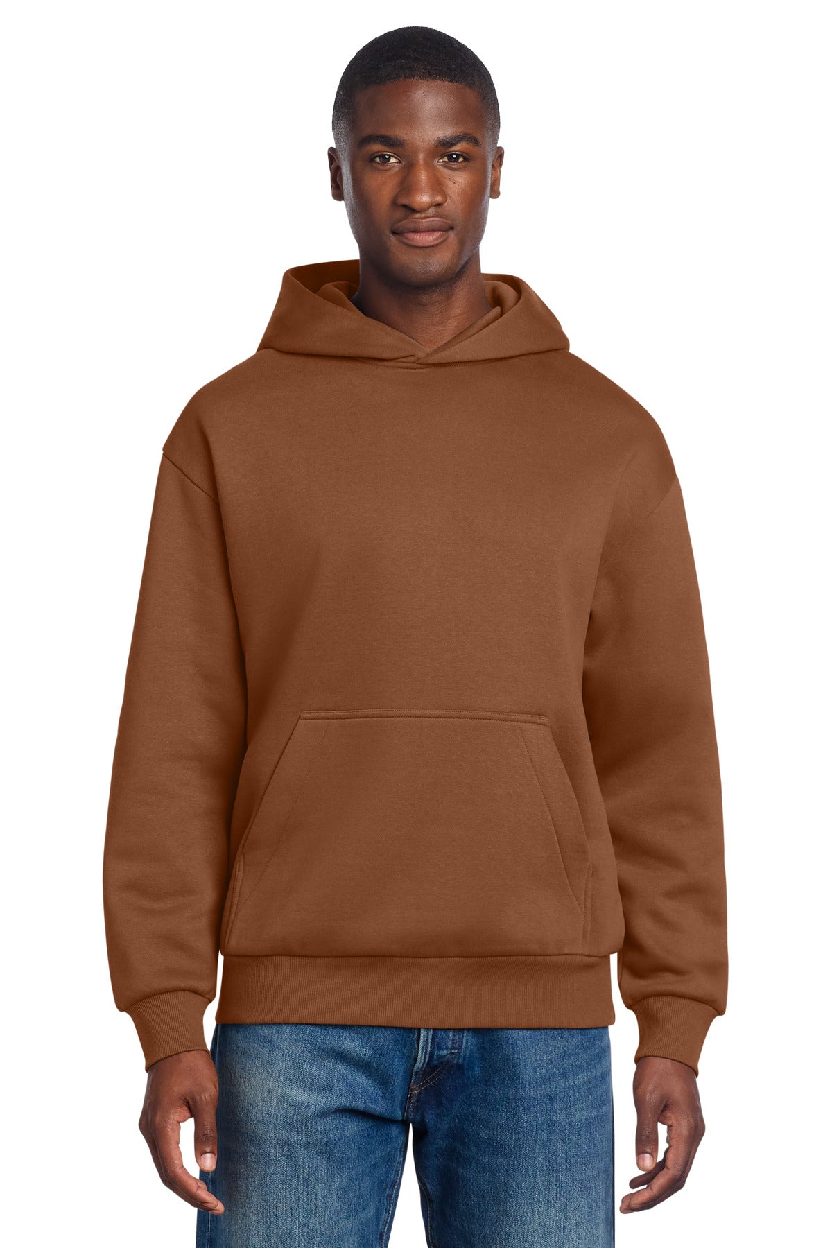 Custom Baked Clay V.I.T. Heavyweight Fleece Hoodie DT6150, personalized by SanCanDo Swag in Argyle, TX