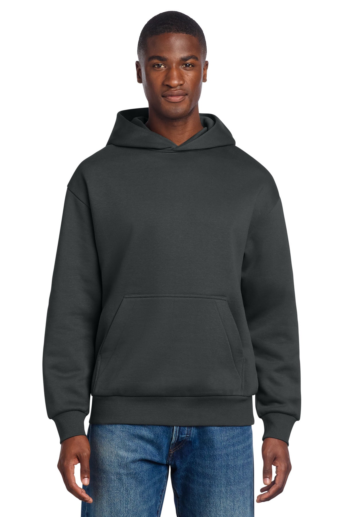 Custom Charcoal V.I.T. Heavyweight Fleece Hoodie DT6150, personalized by SanCanDo Swag in Argyle, TX