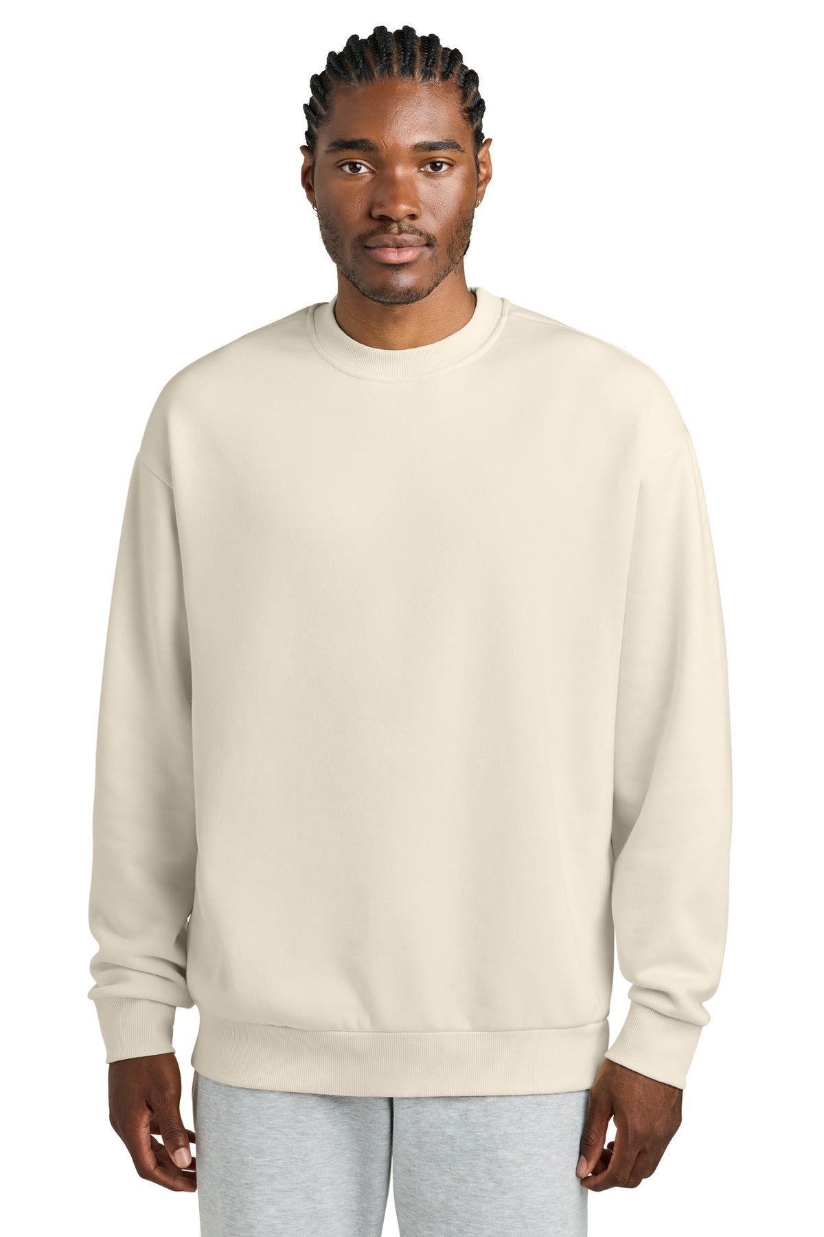 Custom Griege V.I.T. Heavyweight Fleece Crew DT6154, personalized by SanCanDo Swag in Argyle, TX