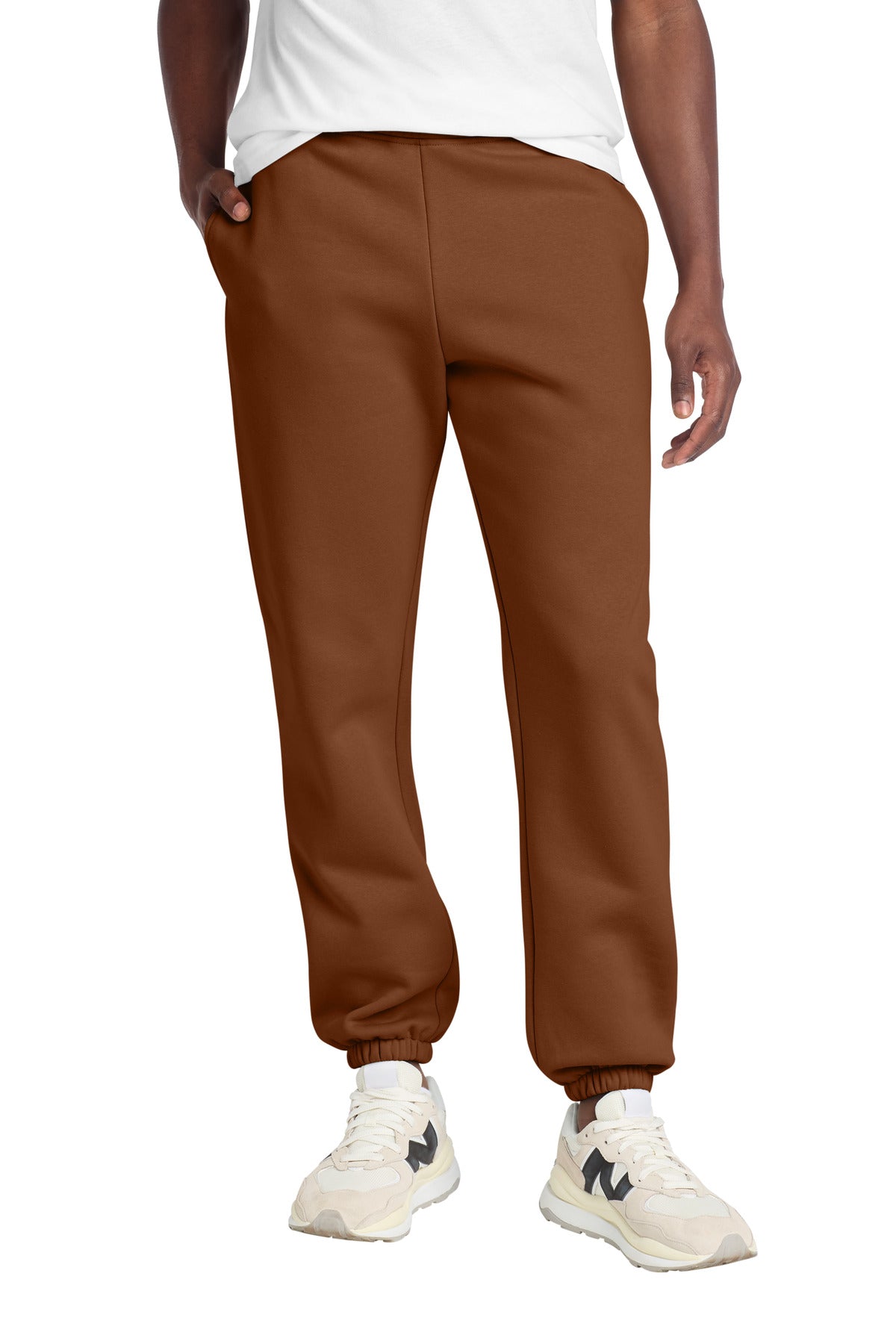 Custom Baked Clay V.I.T. Heavyweight Fleece Sweatpant DT6162, personalized by SanCanDo Swag in Argyle, TX