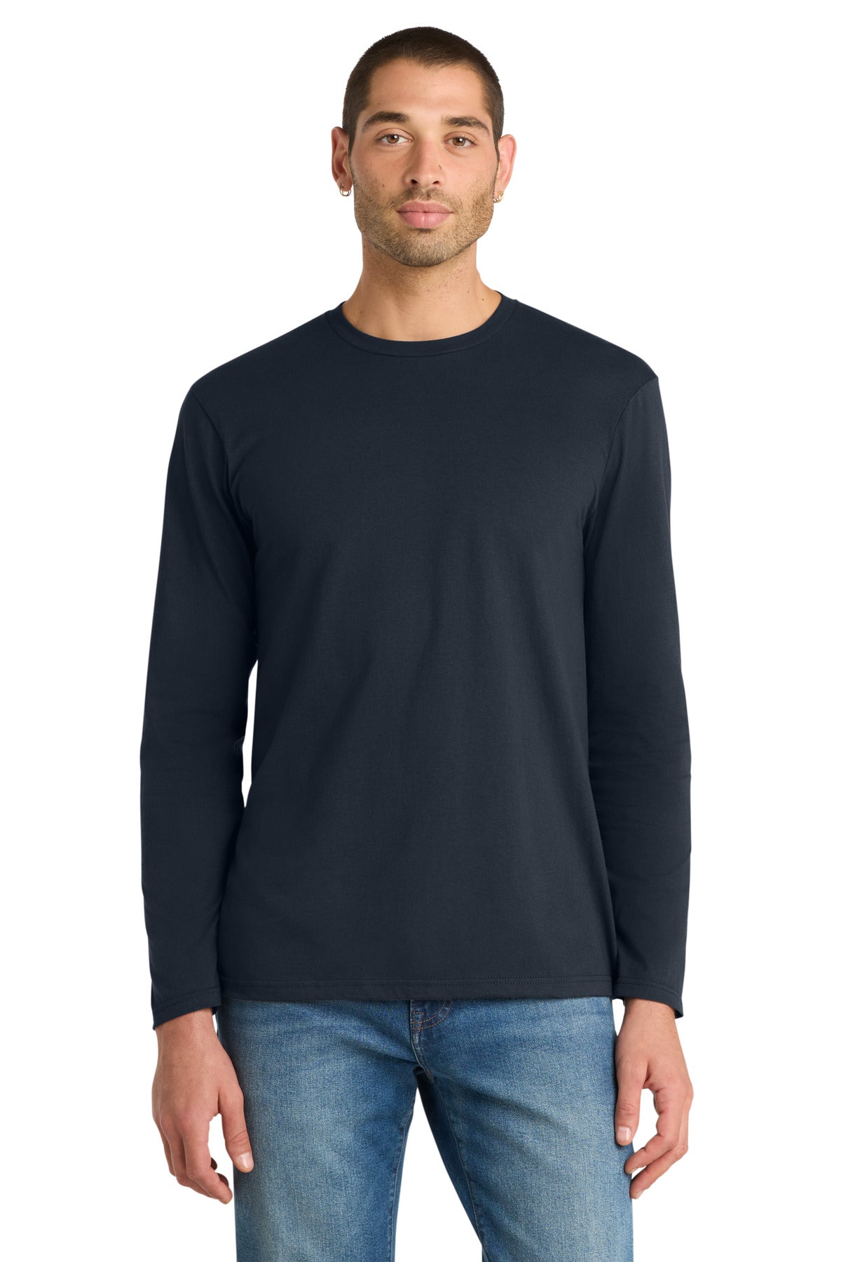 Custom New Navy V.I.T. Tee Long Sleeve DT6200, personalized by SanCanDo Swag in Argyle, TX