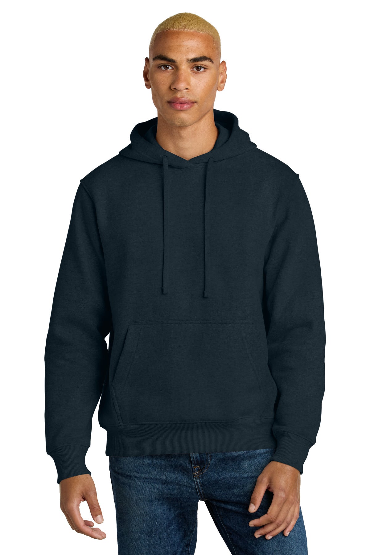 Custom New Navy V.I.T. Super Heavyweight Fleece Hoodie DT6600, personalized by SanCanDo Swag in Argyle, TX