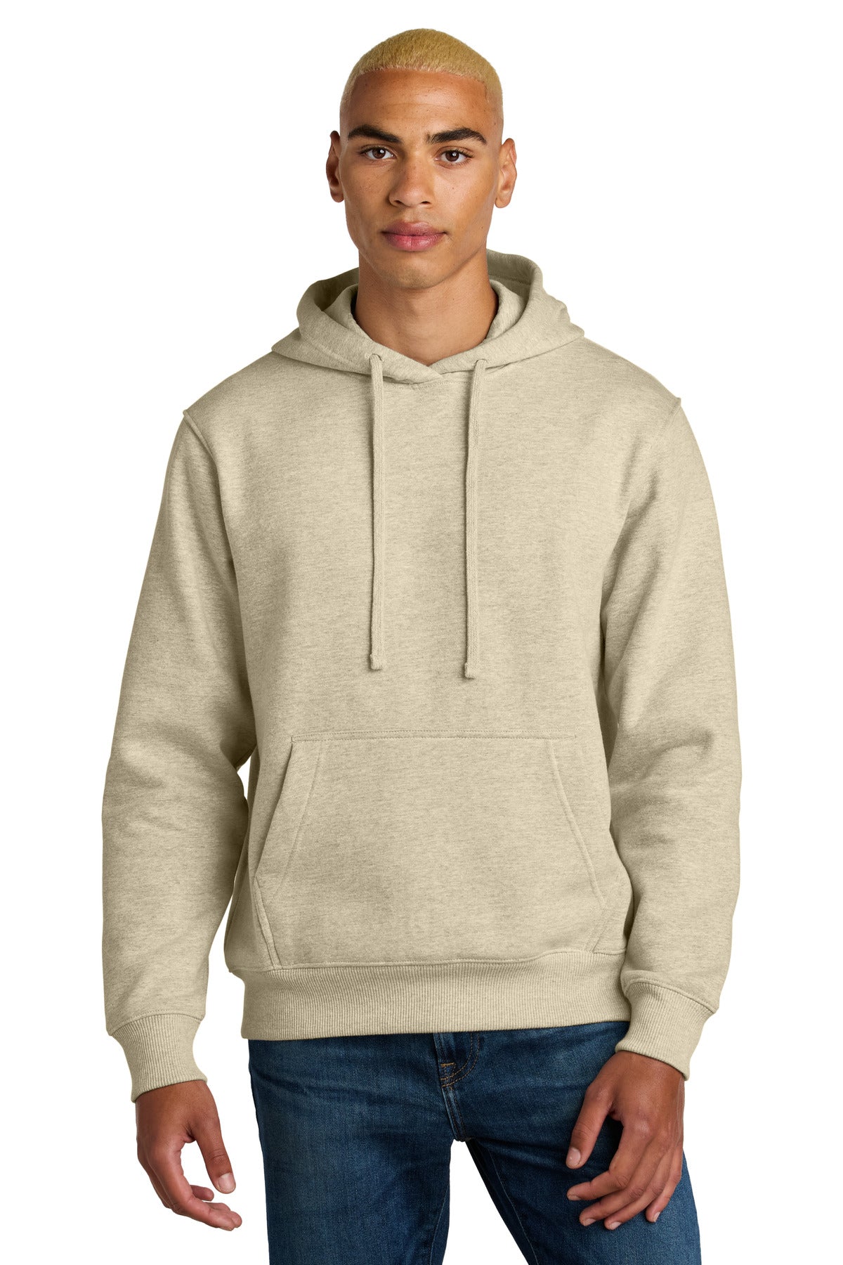 Custom Oatmeal Heather V.I.T. Super Heavyweight Fleece Hoodie DT6600, personalized by SanCanDo Swag in Argyle, TX