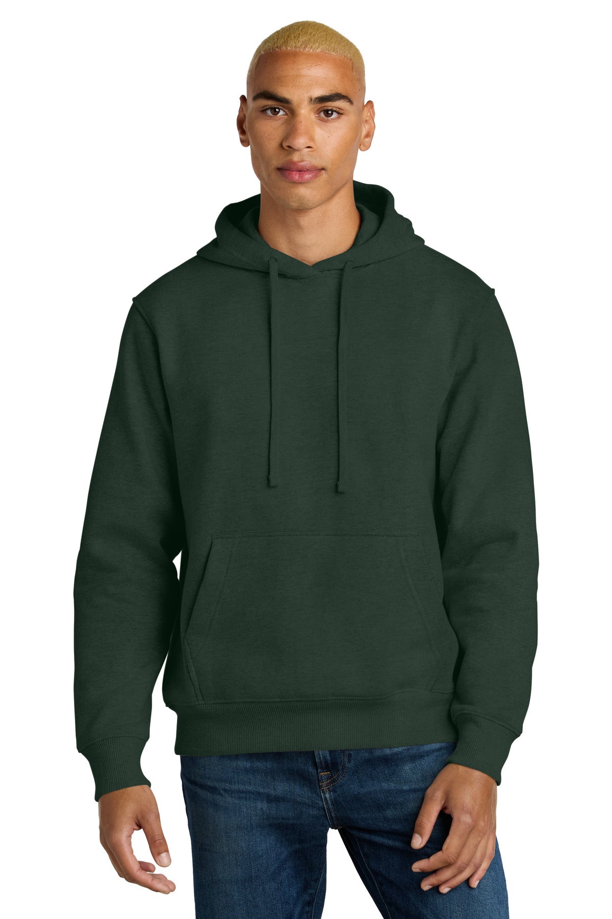 Custom Forest Green V.I.T. Super Heavyweight Fleece Hoodie DT6600, personalized by SanCanDo Swag in Argyle, TX