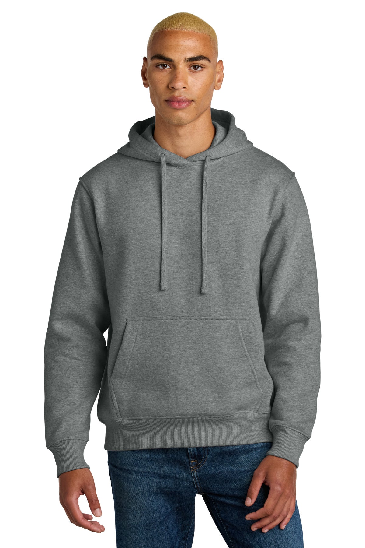 Custom Grey Frost V.I.T. Super Heavyweight Fleece Hoodie DT6600, personalized by SanCanDo Swag in Argyle, TX