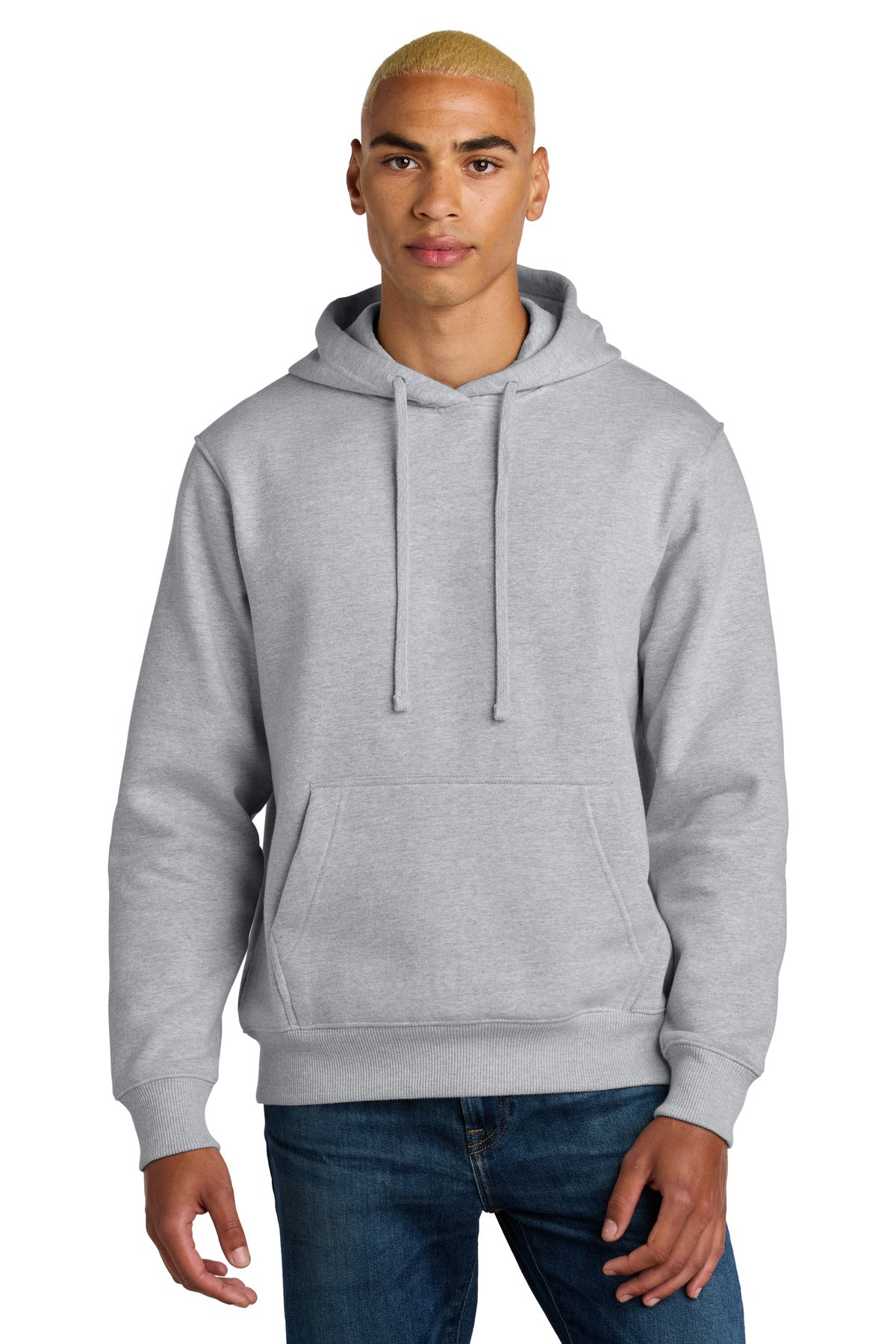 Custom Light Heather Grey V.I.T. Super Heavyweight Fleece Hoodie DT6600, personalized by SanCanDo Swag in Argyle, TX