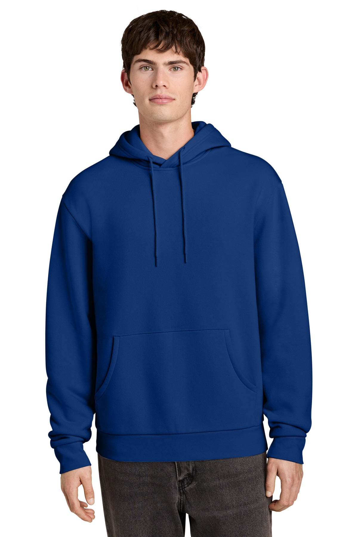 Custom Deep Royal MelloFleece Hoodie DT6700, personalized by SanCanDo Swag in Argyle, TX