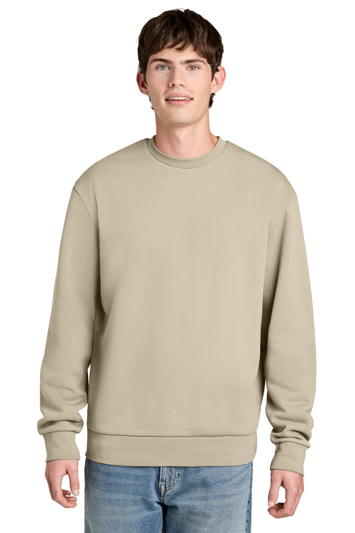 Custom Chai MelloFleece Crew DT6704, personalized by SanCanDo Swag in Argyle, TX