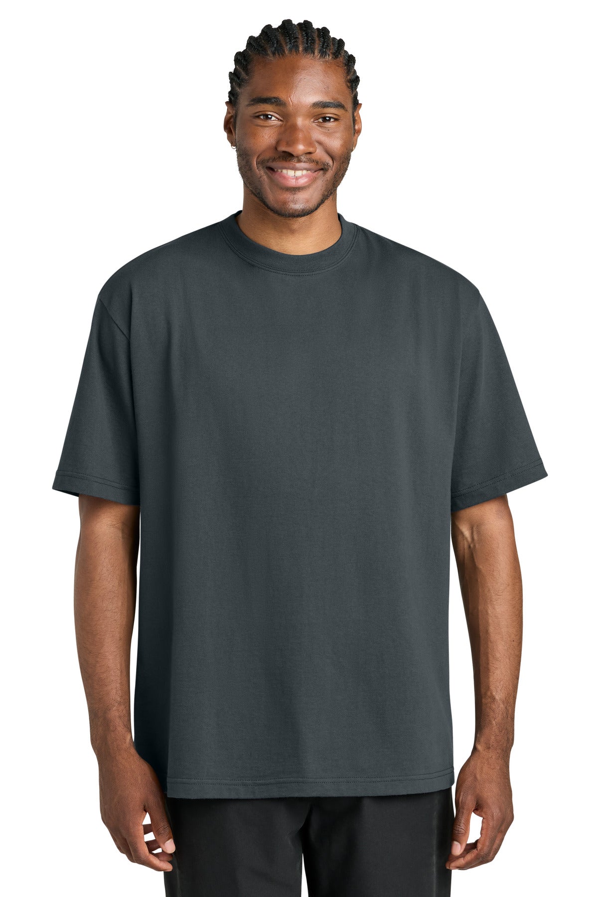 Custom Graphite 7-Oz. Gritty Tee DT7075, personalized by SanCanDo Swag in Argyle, TX