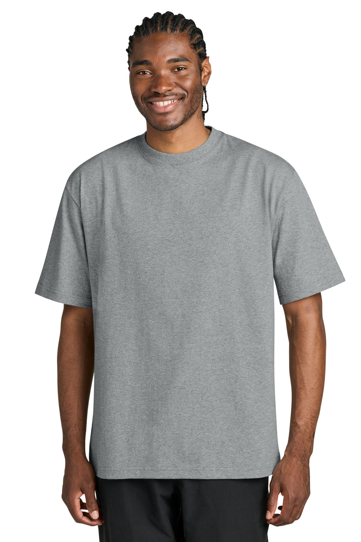 Custom Light Heather Grey 7-Oz. Gritty Tee DT7075, personalized by SanCanDo Swag in Argyle, TX