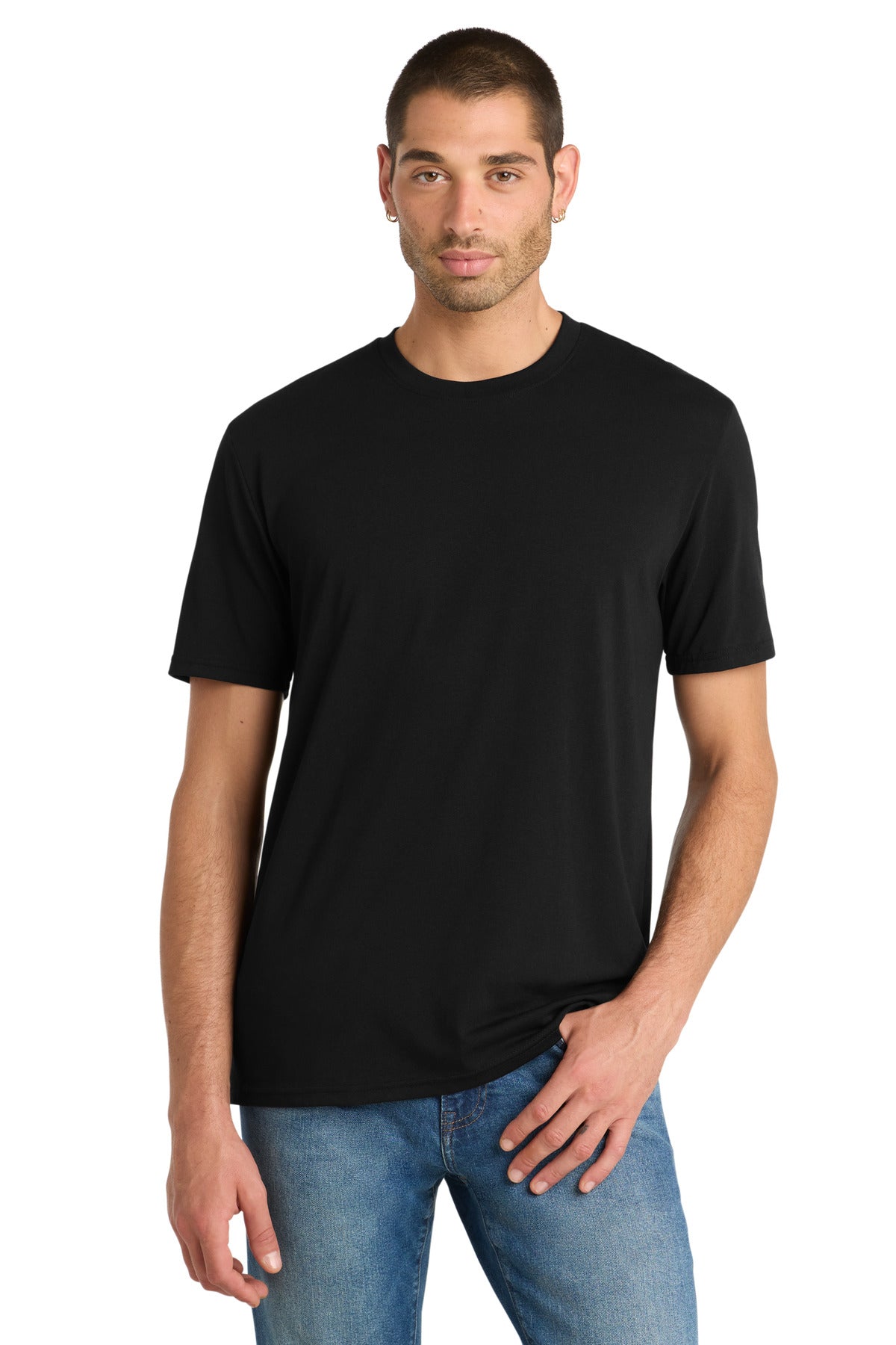 Custom Black Flex Tee DT7500, personalized by SanCanDo Swag in Argyle, TX