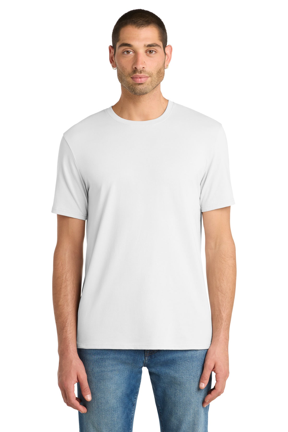 Custom White Flex Tee DT7500, personalized by SanCanDo Swag in Argyle, TX