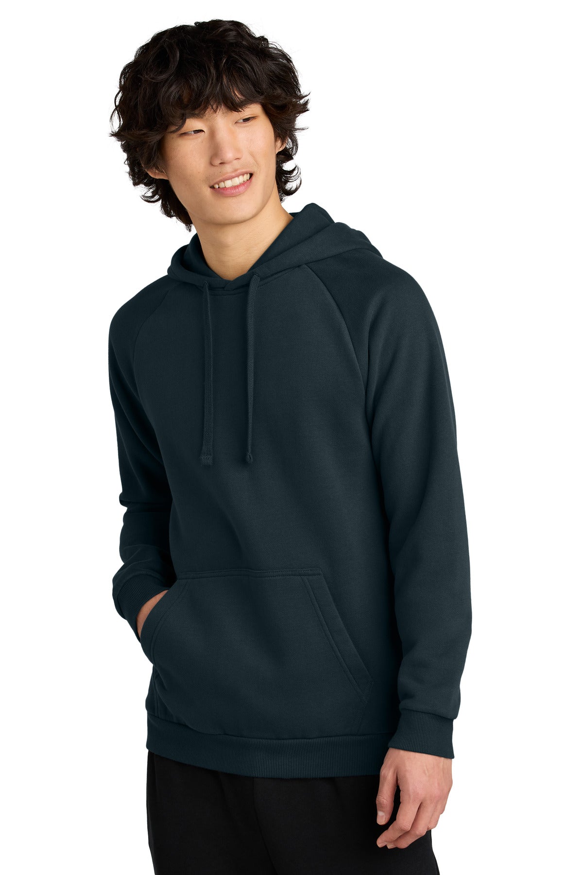 Custom New Navy Cloud Fleece Hoodie DT7800, personalized by SanCanDo Swag in Argyle, TX