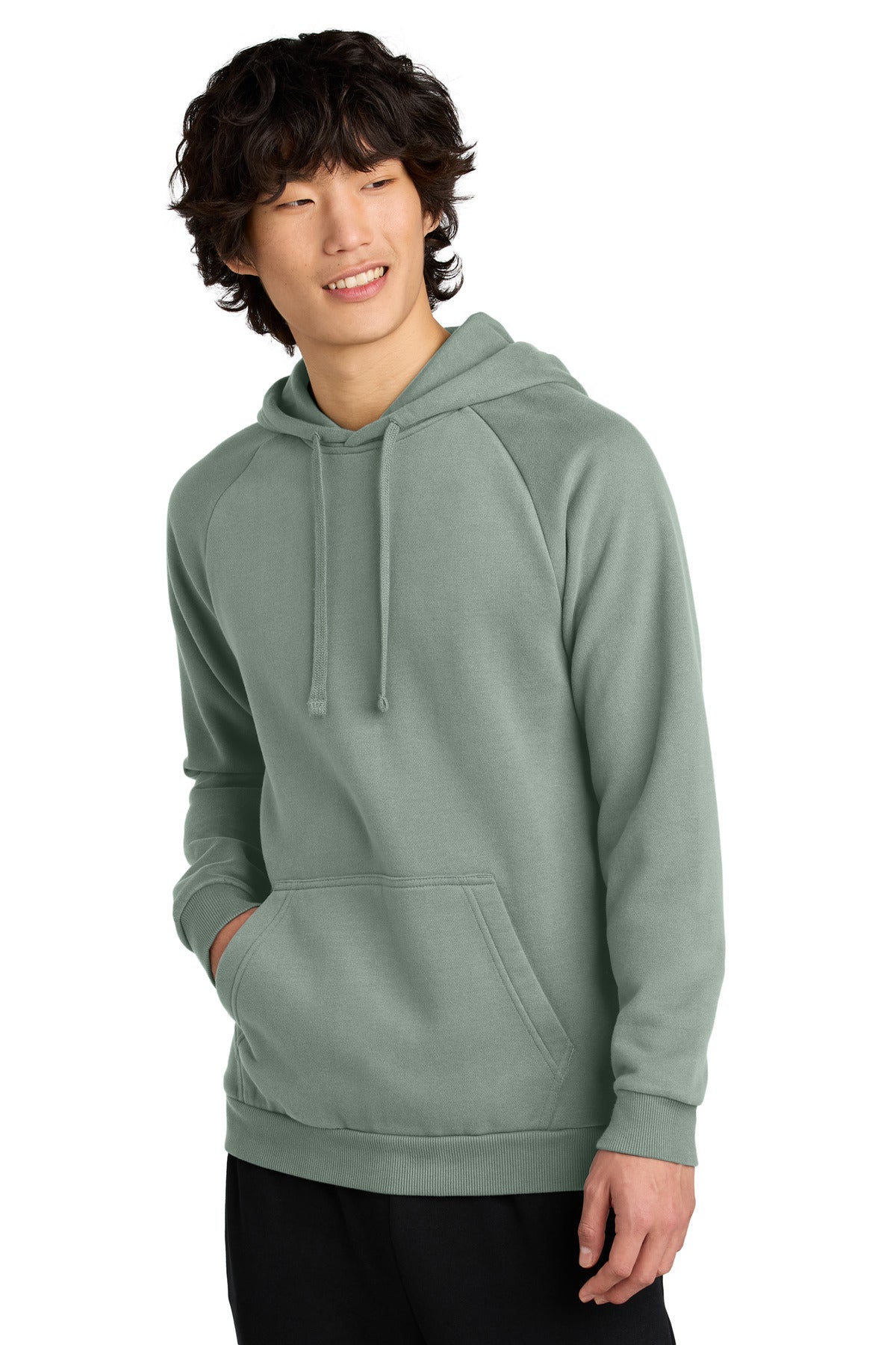 Custom Slate Green Cloud Fleece Hoodie DT7800, personalized by SanCanDo Swag in Argyle, TX