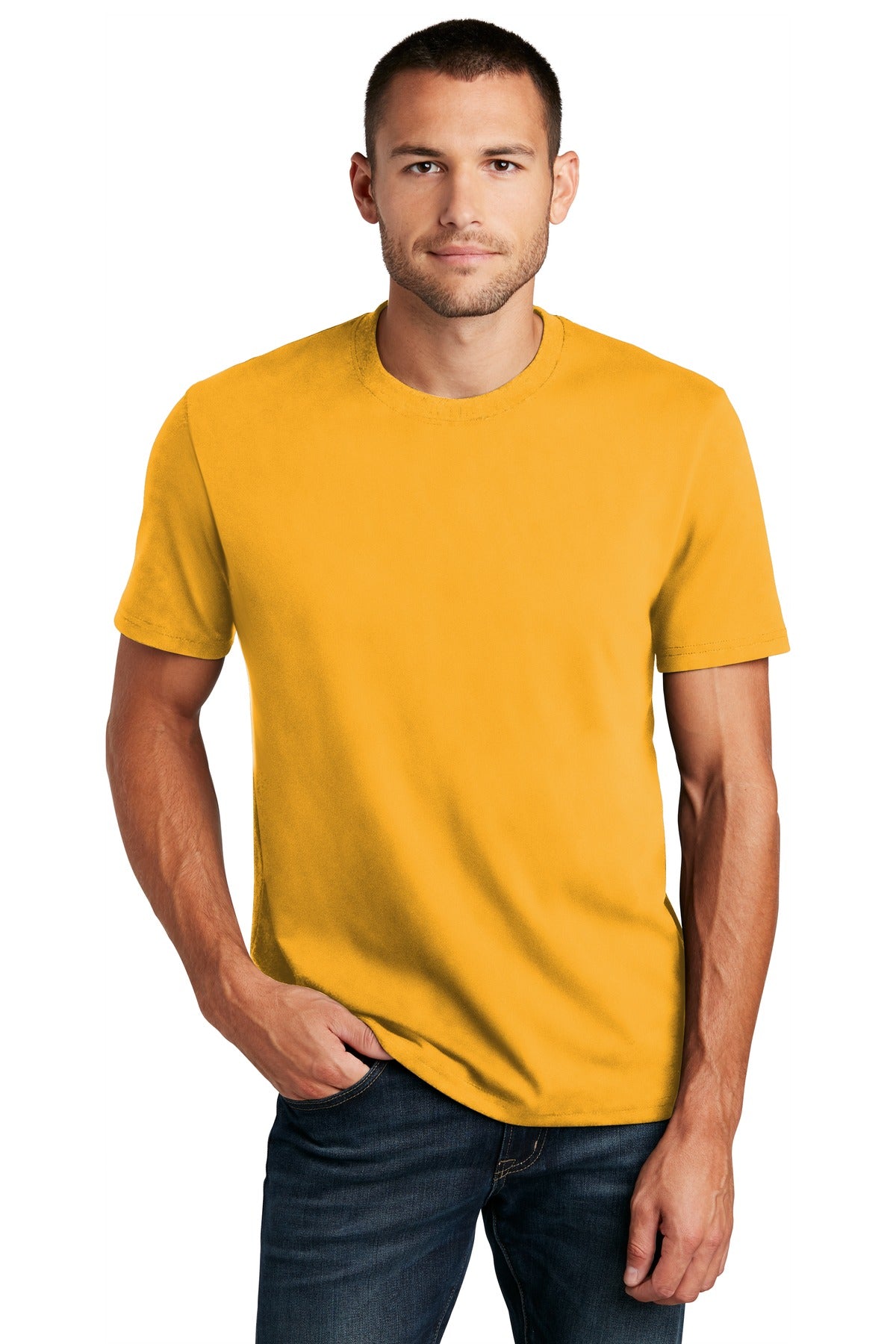 Custom Maize Yellow Re-Tee DT8000, personalized by SanCanDo Swag in Argyle, TX