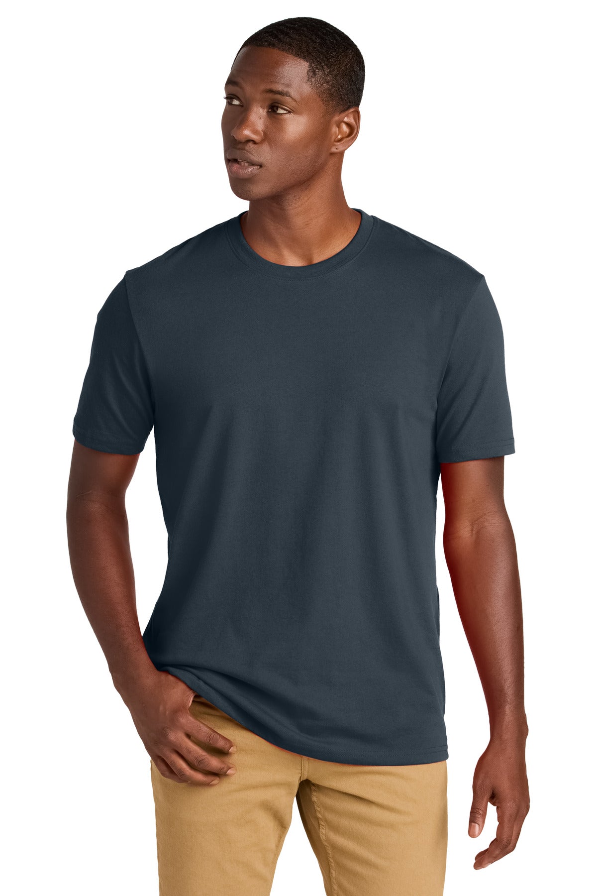 Custom True Navy Re-Tee DT8000, personalized by SanCanDo Swag in Argyle, TX