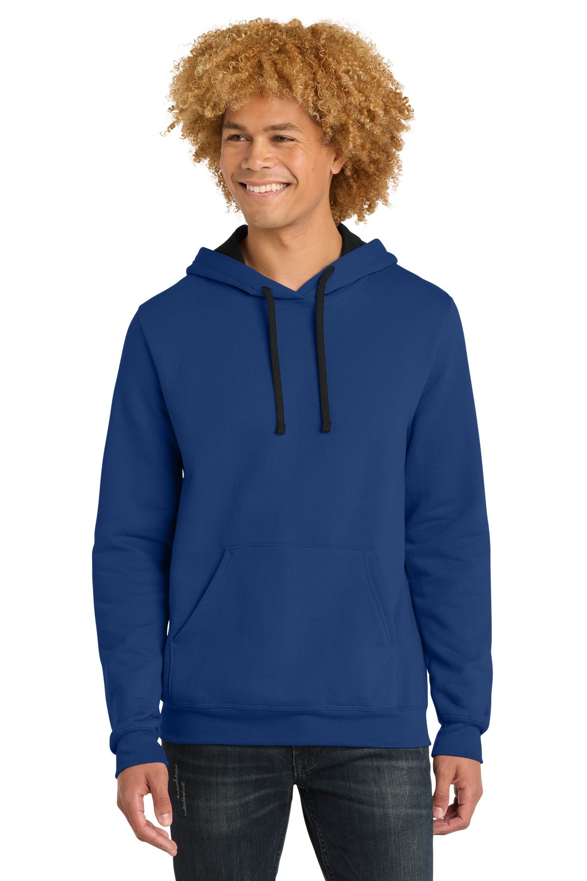 Custom Deep Royal The Concert Fleece Hoodie DT810, personalized by SanCanDo Swag in Argyle, TX