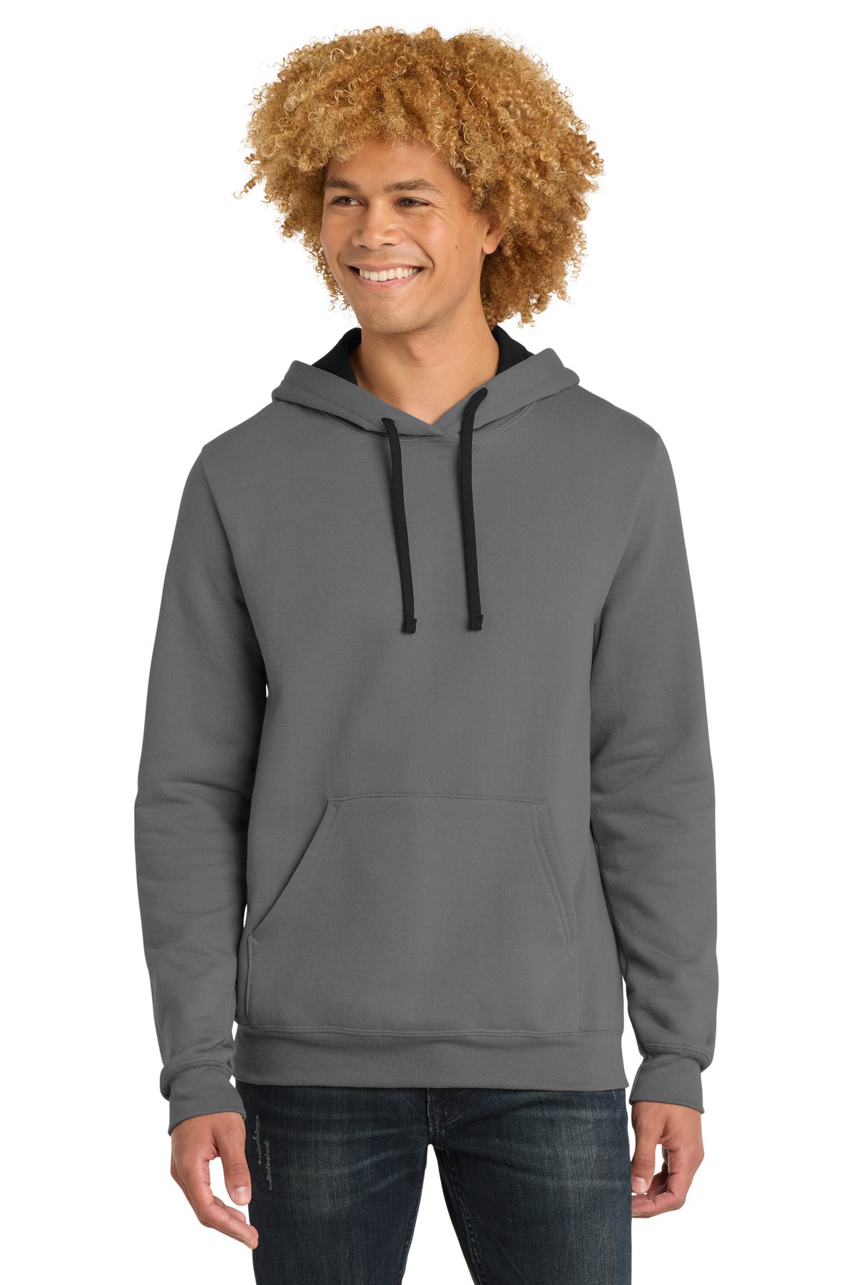 Custom Grey The Concert Fleece Hoodie DT810, personalized by SanCanDo Swag in Argyle, TX