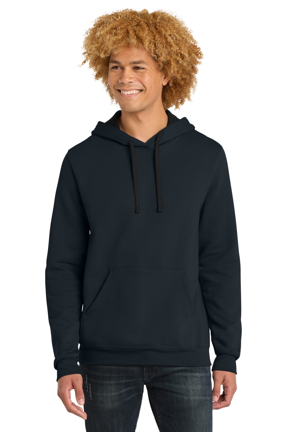 Custom New Navy The Concert Fleece Hoodie DT810, personalized by SanCanDo Swag in Argyle, TX
