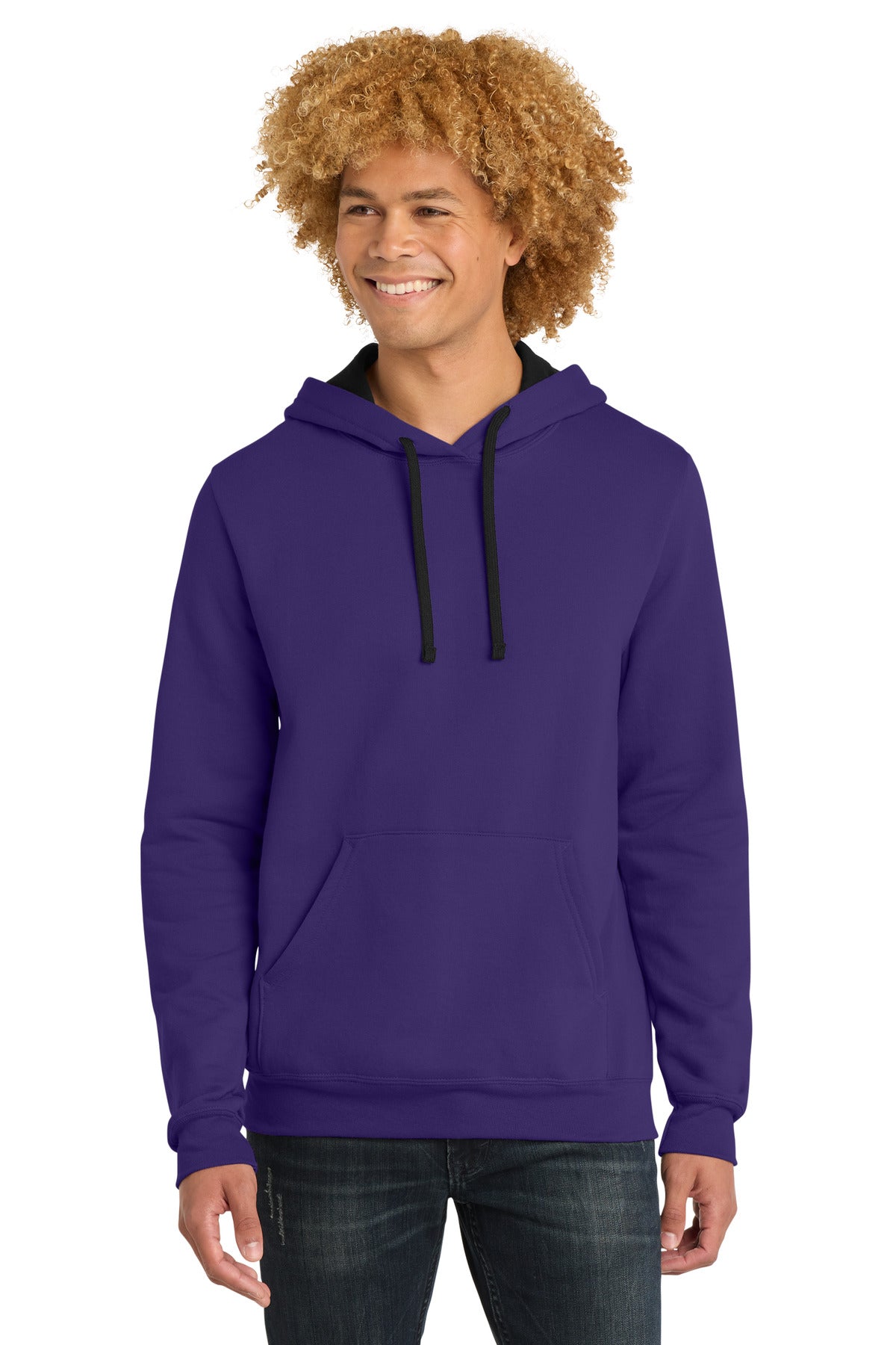 Custom Purple The Concert Fleece Hoodie DT810, personalized by SanCanDo Swag in Argyle, TX