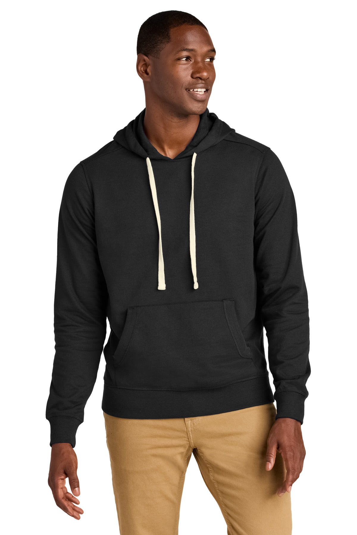 Custom Black Re-FleeceHoodie DT8100, personalized by SanCanDo Swag in Argyle, TX
