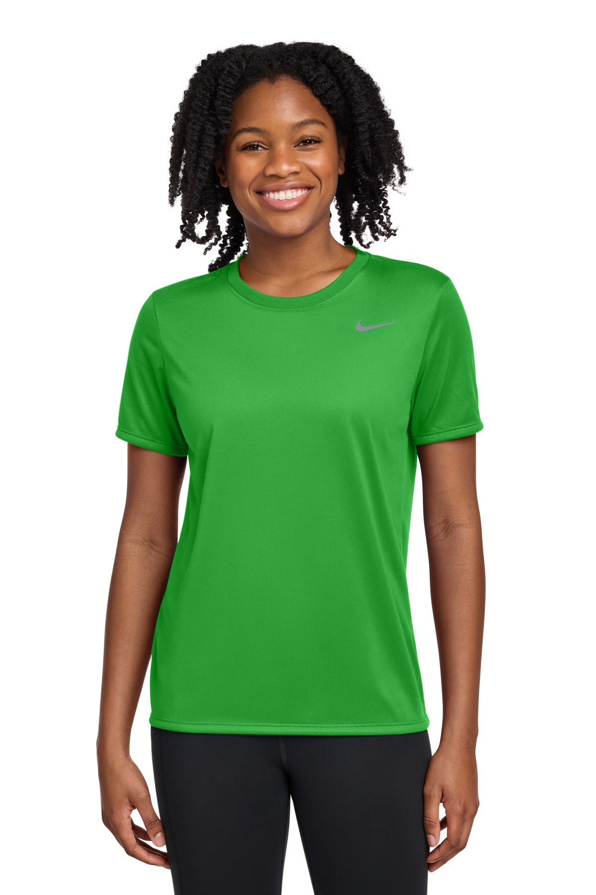 Custom Apple Green Women's Team rLegend Tee DV7312, personalized by SanCanDo Swag in Argyle, TX
