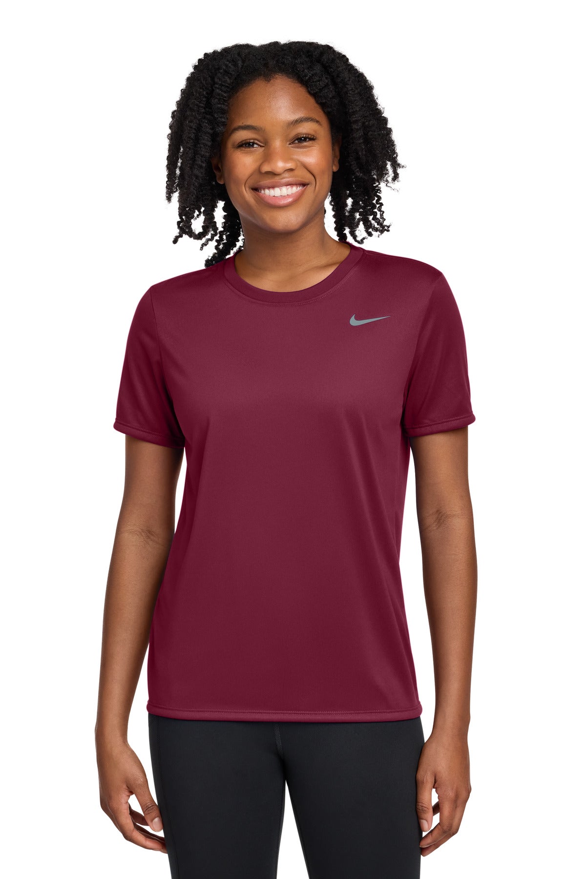 Custom Team Maroon Women's Team rLegend Tee DV7312, personalized by SanCanDo Swag in Argyle, TX