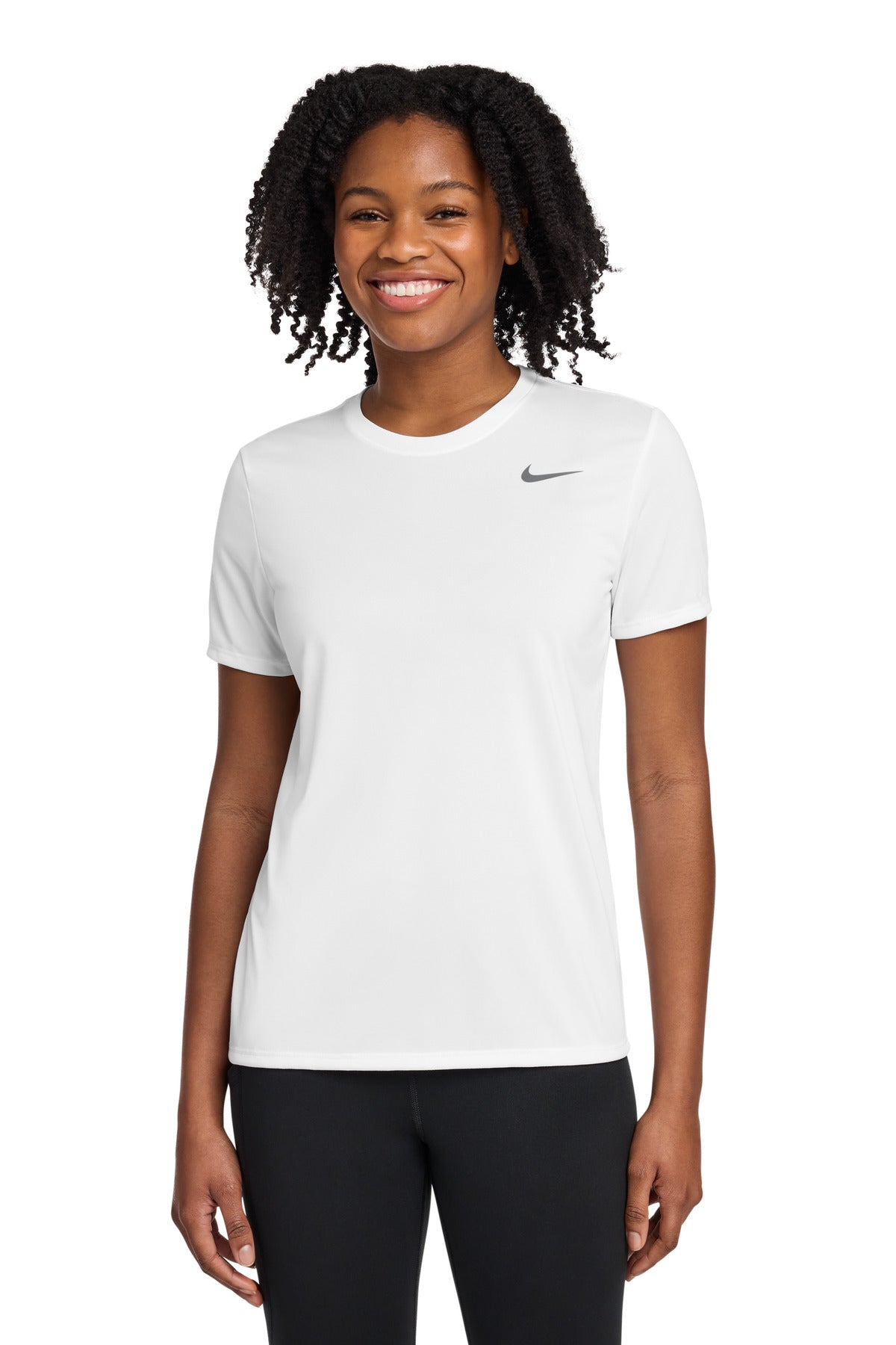 Custom White Women's Team rLegend Tee DV7312, personalized by SanCanDo Swag in Argyle, TX