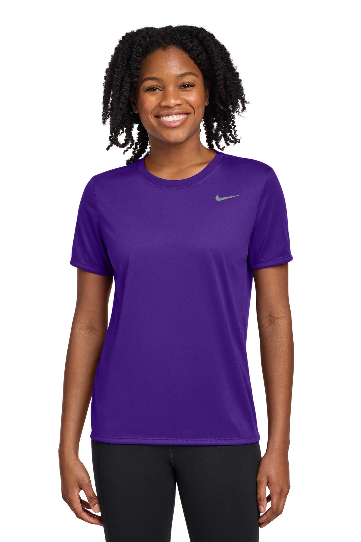 Custom Court Purple Women's Team rLegend Tee DV7312, personalized by SanCanDo Swag in Argyle, TX