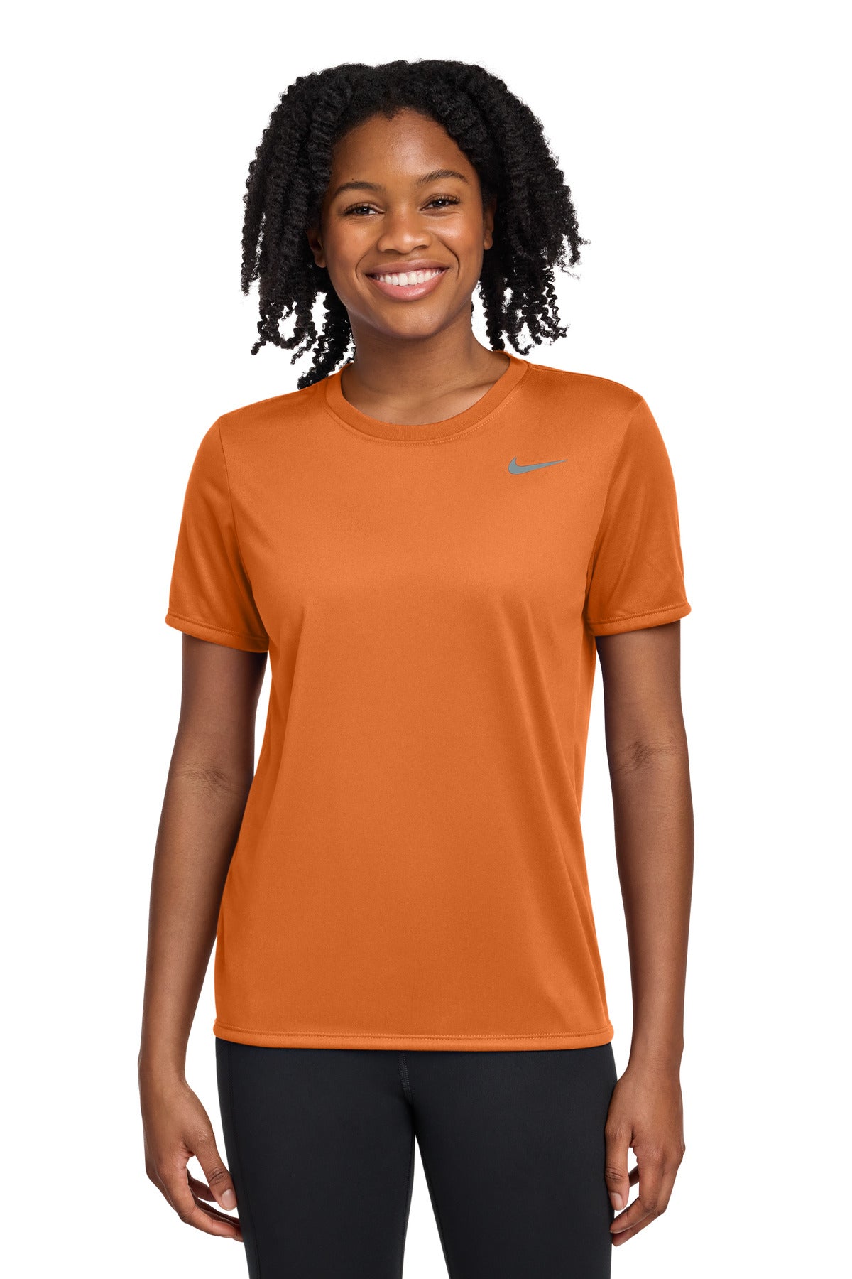 Custom Desert Orange Women's Team rLegend Tee DV7312, personalized by SanCanDo Swag in Argyle, TX