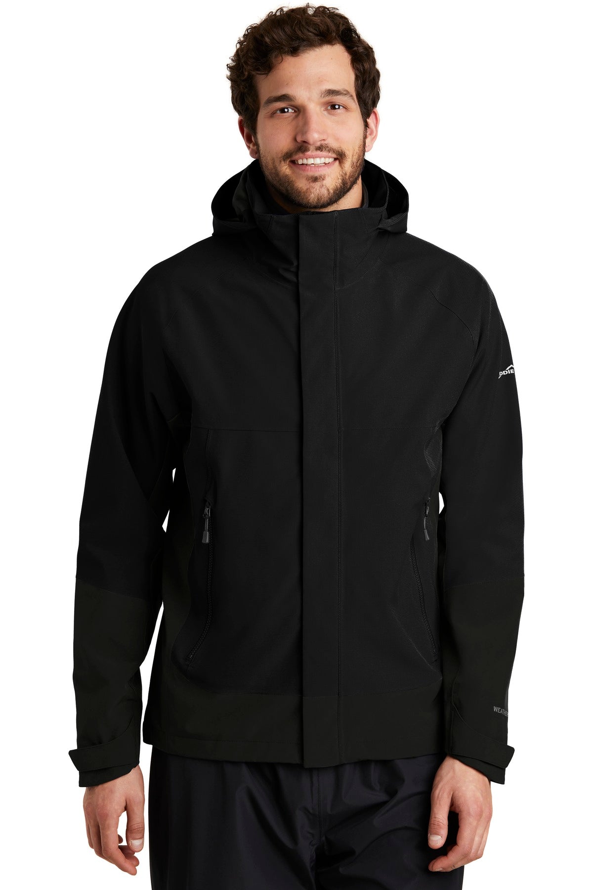 Custom Black WeatherEdge Jacket EB558, personalized by SanCanDo Swag in Argyle, TX