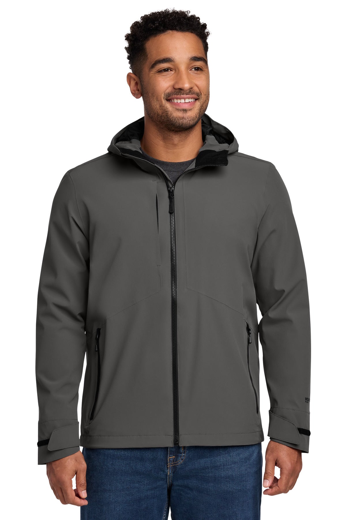 Custom Iron Gate WeatherEdge Plus Jacket EB560, personalized by SanCanDo Swag in Argyle, TX