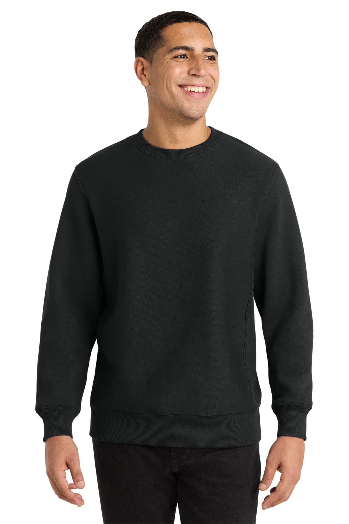 Custom Black Super Heavyweight Crewneck F280, personalized by SanCanDo Swag in Argyle, TX
