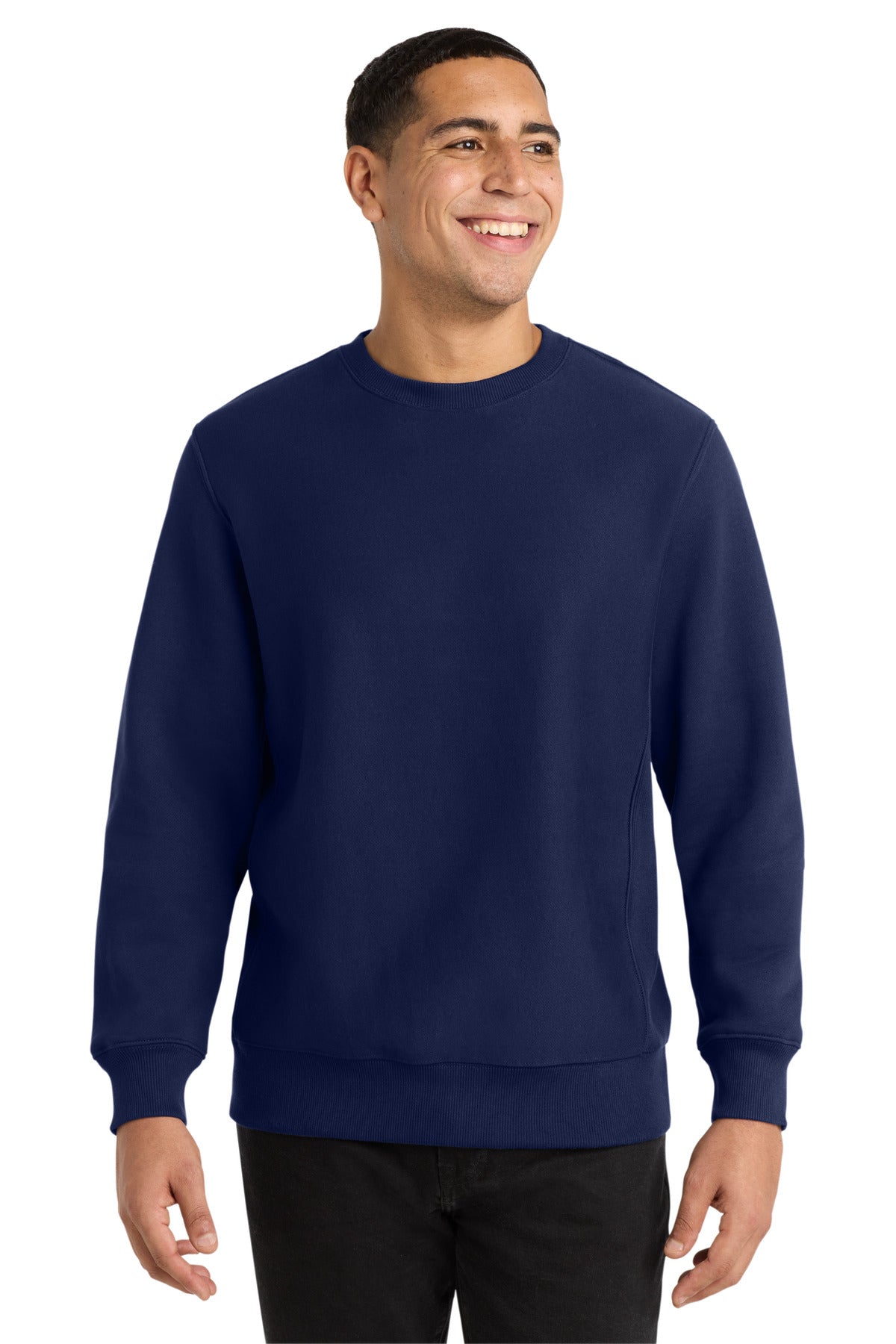 Custom True Navy Super Heavyweight Crewneck F280, personalized by SanCanDo Swag in Argyle, TX