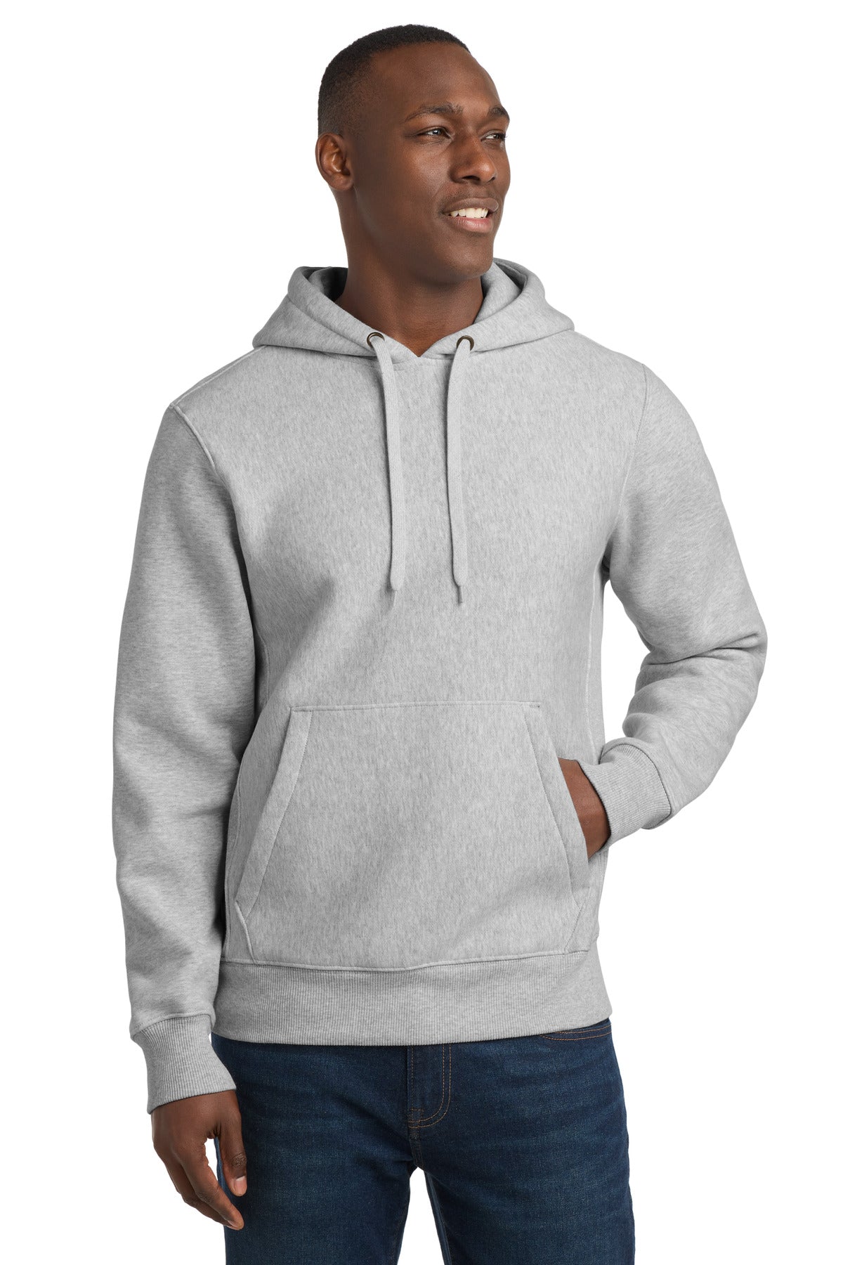 Custom Athletic Heather Super Heavyweight Hoodie F281, personalized by SanCanDo Swag in Argyle, TX