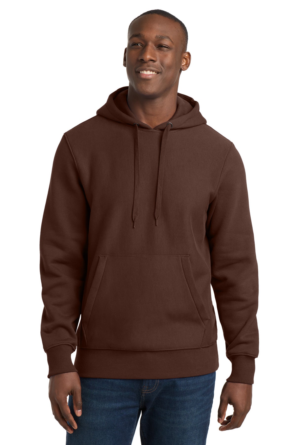 Custom Brown Super Heavyweight Hoodie F281, personalized by SanCanDo Swag in Argyle, TX