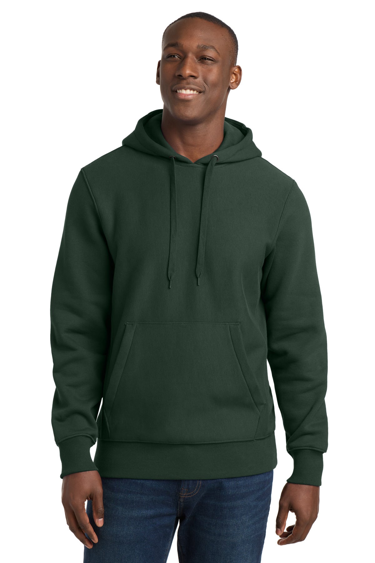Custom Dark Green Super Heavyweight Hoodie F281, personalized by SanCanDo Swag in Argyle, TX