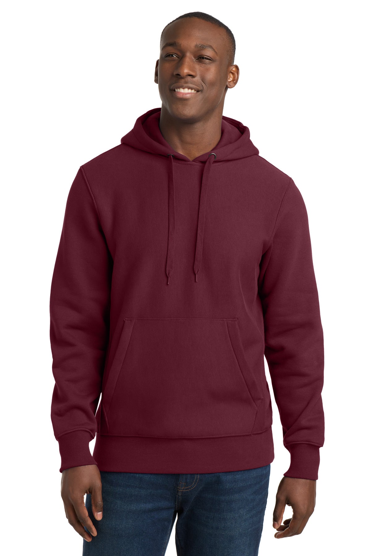 Custom Maroon Super Heavyweight Hoodie F281, personalized by SanCanDo Swag in Argyle, TX