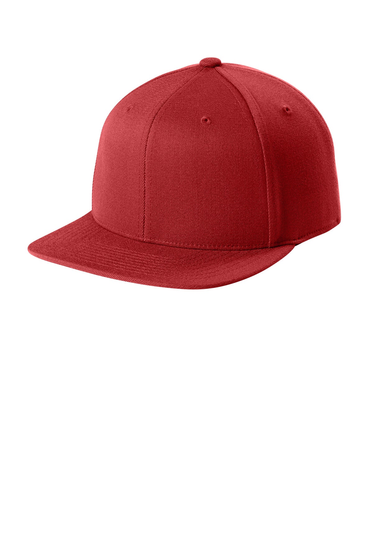 Custom Red 110 Snapback Cap FF110F, personalized by SanCanDo Swag in Argyle, TX