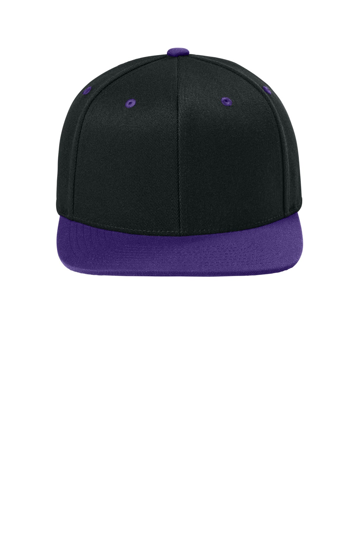 Black/ Purple | Front | hat_front