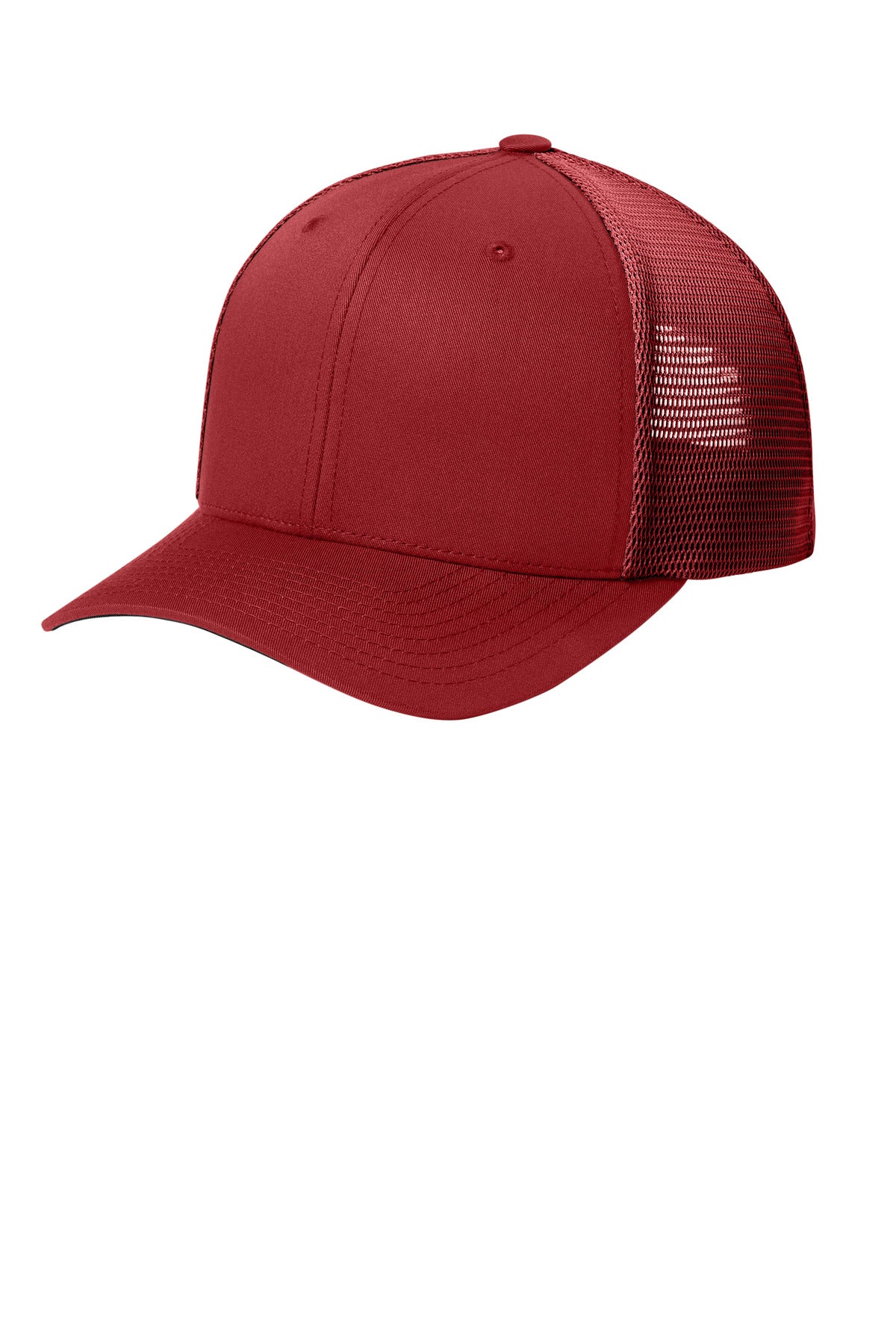 Custom Red 110 Mesh Cap FF110M, personalized by SanCanDo Swag in Argyle, TX